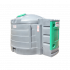 Station fuel verticale double paroi PEHD 2500 litres - Vue d'ensemble