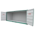 Lagercontainer - Modèle LC 20, 32m3 mit Seitenöffnung über die ganze Länge