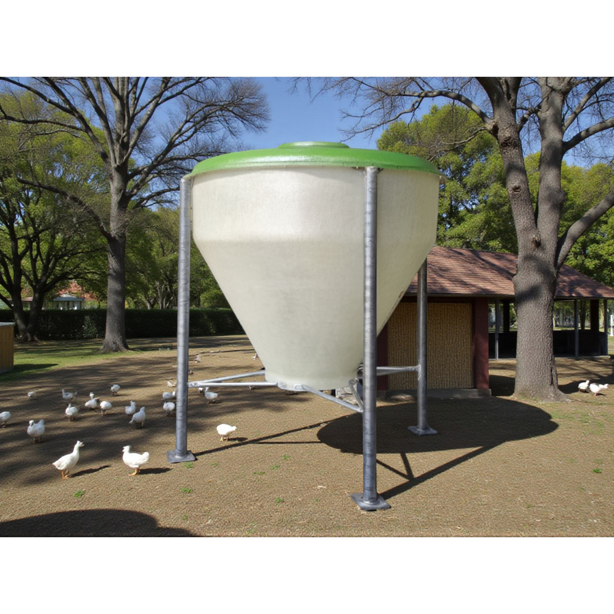 Silo polyester monocoque 8 m3