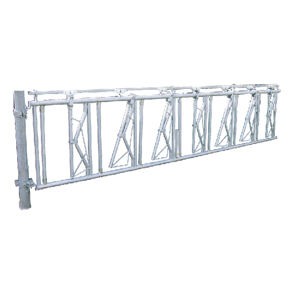 Selbstfangfressgitter mit Neigungsbegrenzer, 5 m, 7 Plätze  