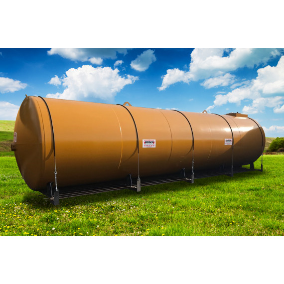  Neue Doppelwändige Stickstoffanlage zum begraben komplett 40 000 L, Ø 2500 mit Pumpe  