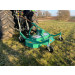 Tondeuse à couteau pour micro-tracteur 1m en situation
