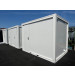 Bungalow 2,2 x 3 m, avec WC, lavabo, kitchenette, ral 9002