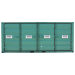 Container de stockage phyto à ouverture totale sur la longueur 